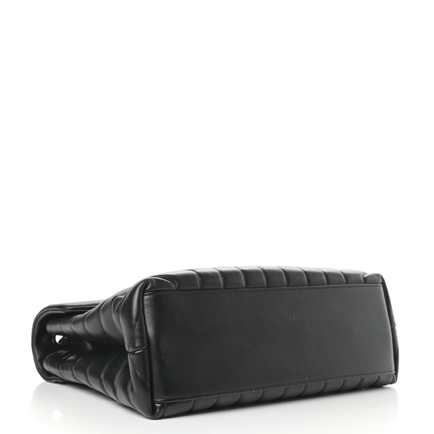 Saint Laurent Calfskin Y Quilted Monogram Medium Loulou Chain Satchel Black 4 of 10
