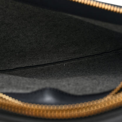 Celine Lambskin Large Trio Crossbody Bag Black 5 of 11