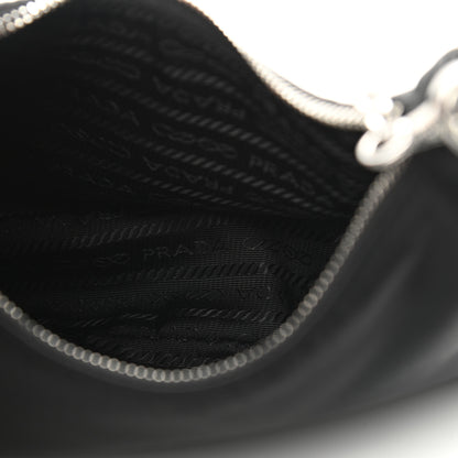 Prada Nylon Re-Edition 2005 Shoulder Bag Black 5 of 10
