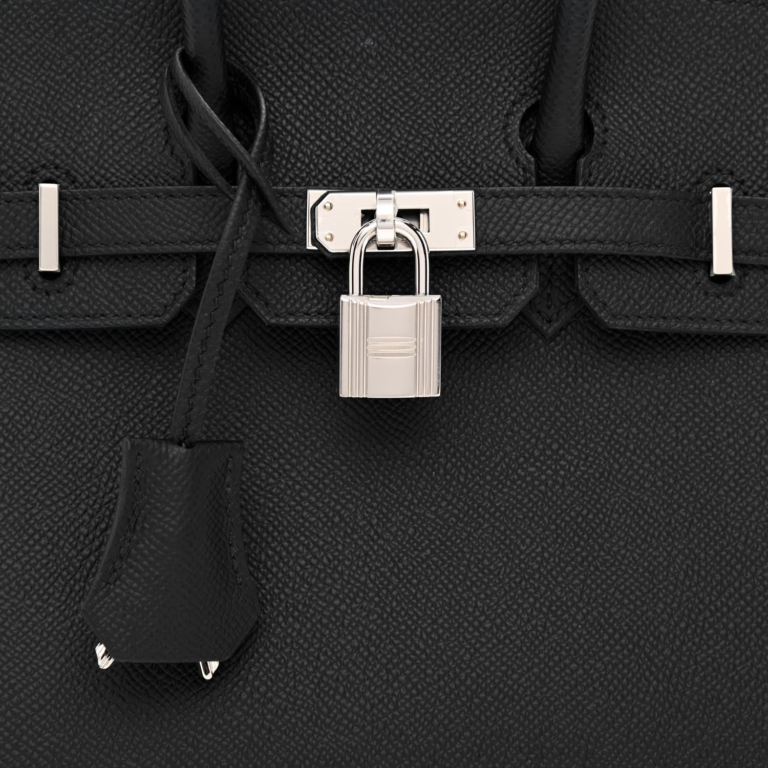 Hermes Epsom Birkin Sellier 25 Black 8 of 11