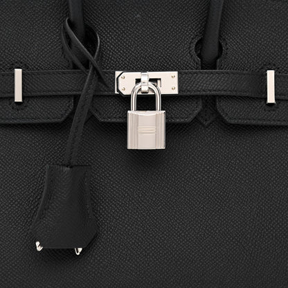 Hermes Epsom Birkin Sellier 25 Black 8 of 11