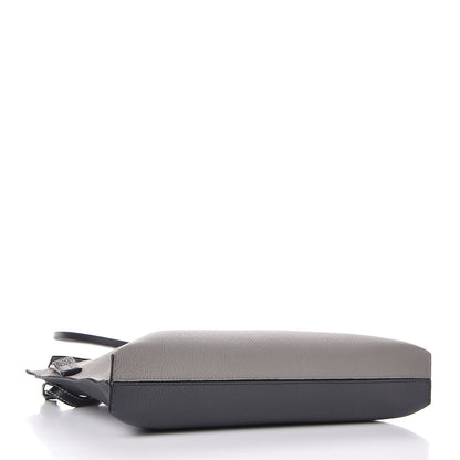 Loewe Calfskin T Pouch Bag Smoke Grey Anthracite 4 of 7