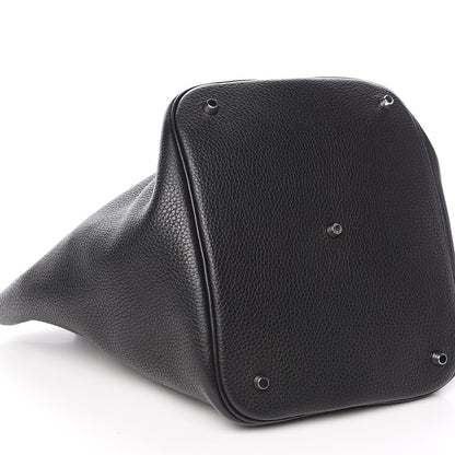 Hermes Taurillon Clemence Picotin Lock 26 GM Black 8 of 10