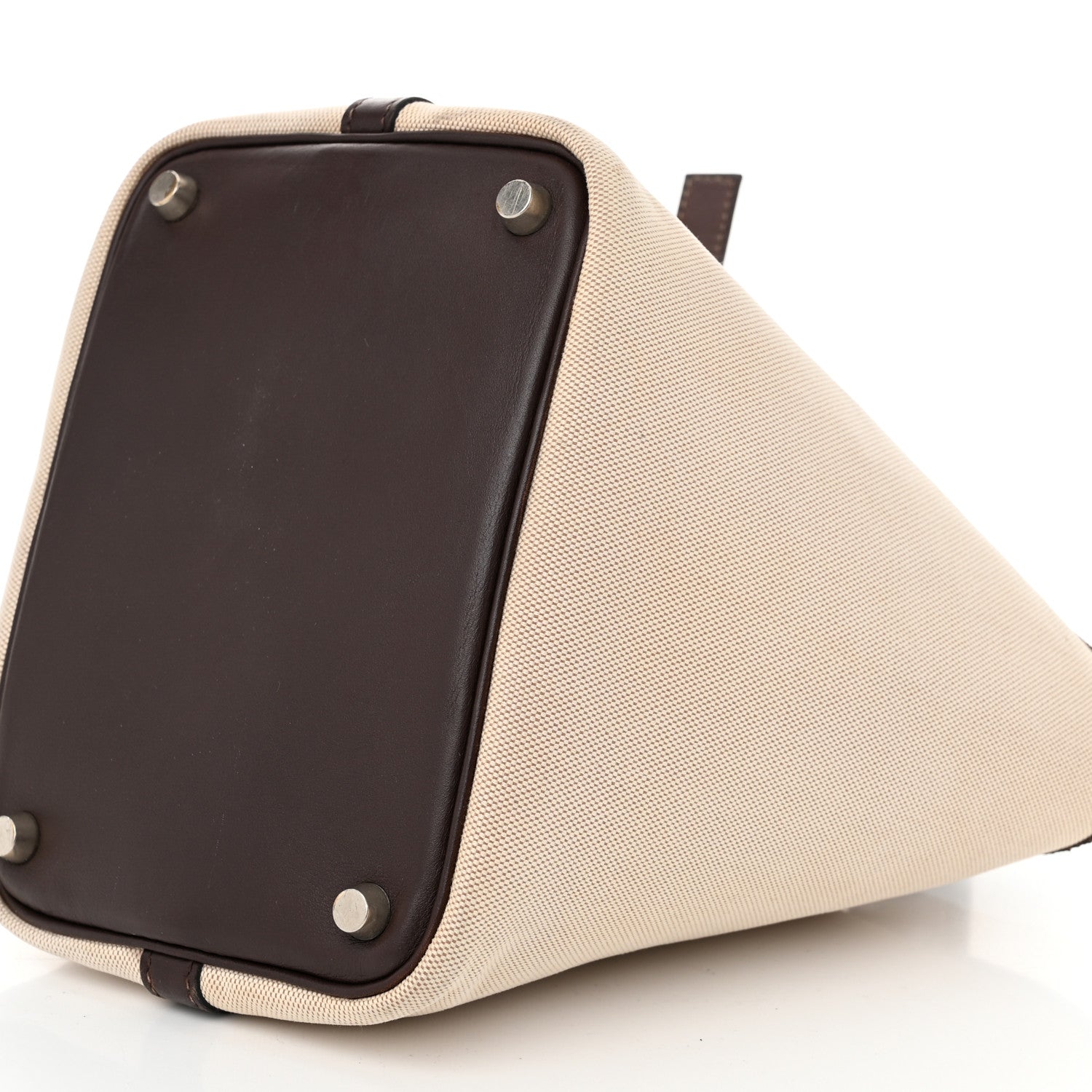 Hermes Toile Swift Picotin 18 PM Chocolate 10 of 11
