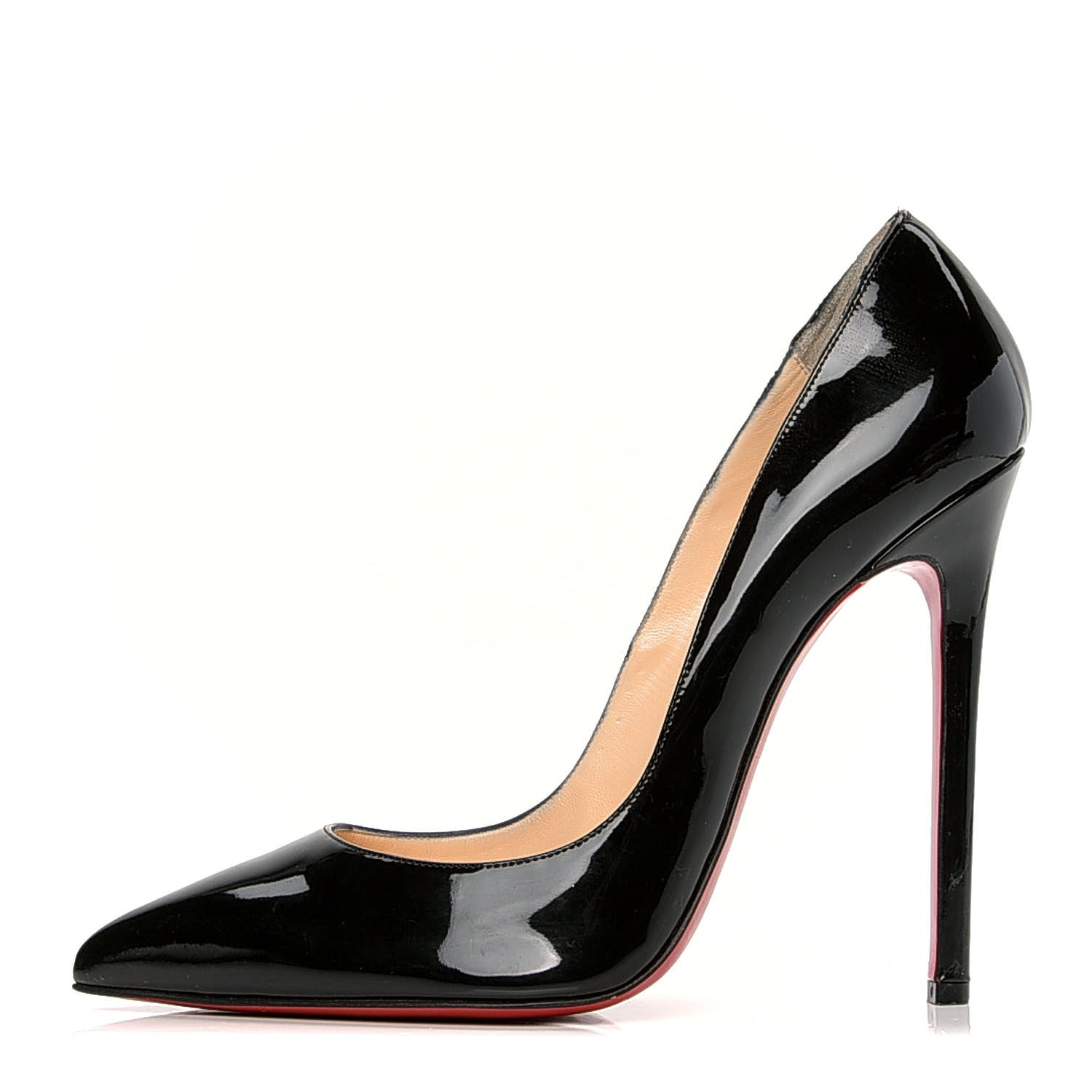 Christian Louboutin Patent Pigalle 120 Pumps 42 Black 1 of 7
