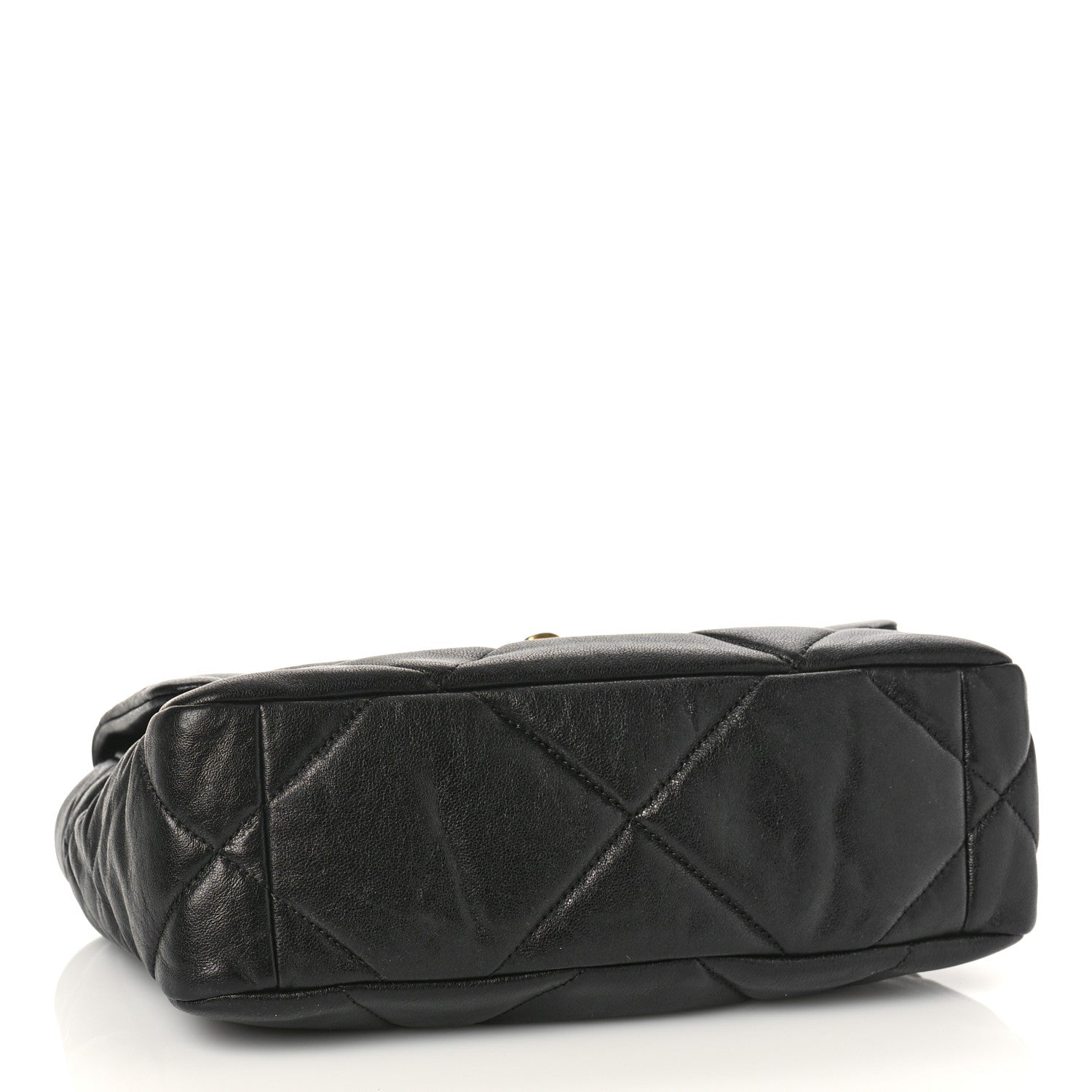 Chanel Lambskin Quilted Medium Chanel 19 Flap Black 4 of 9