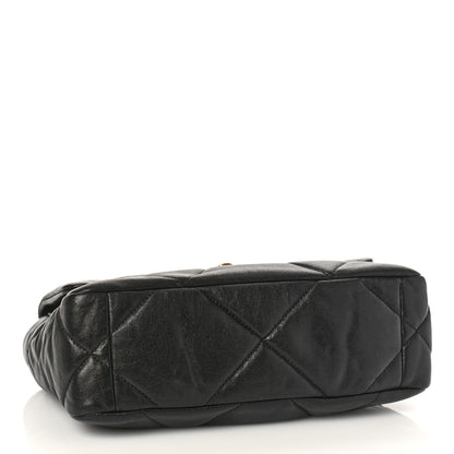 Chanel Lambskin Quilted Medium Chanel 19 Flap Black 4 of 9