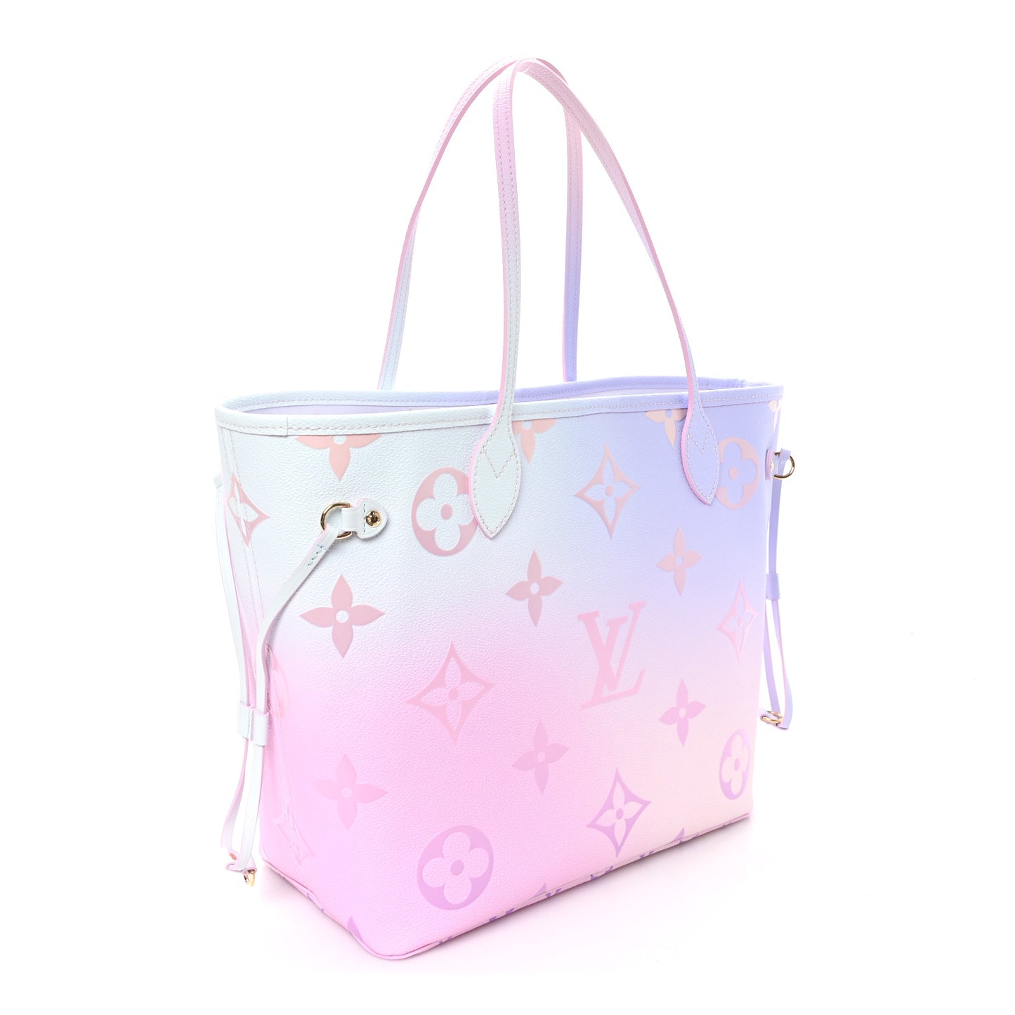 Monogram Giant Spring In The City Neverfull MM Sunrise Pastel