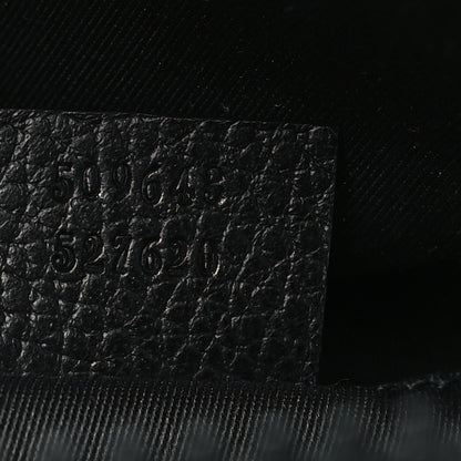 Gucci Nylon Monogram Fanny Pack Belt Bag Black 7 of 9
