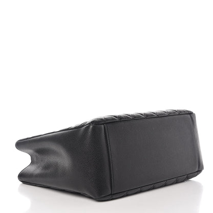 Chanel Caviar Quilted Grand Shopping Tote GST Black 4 of 13