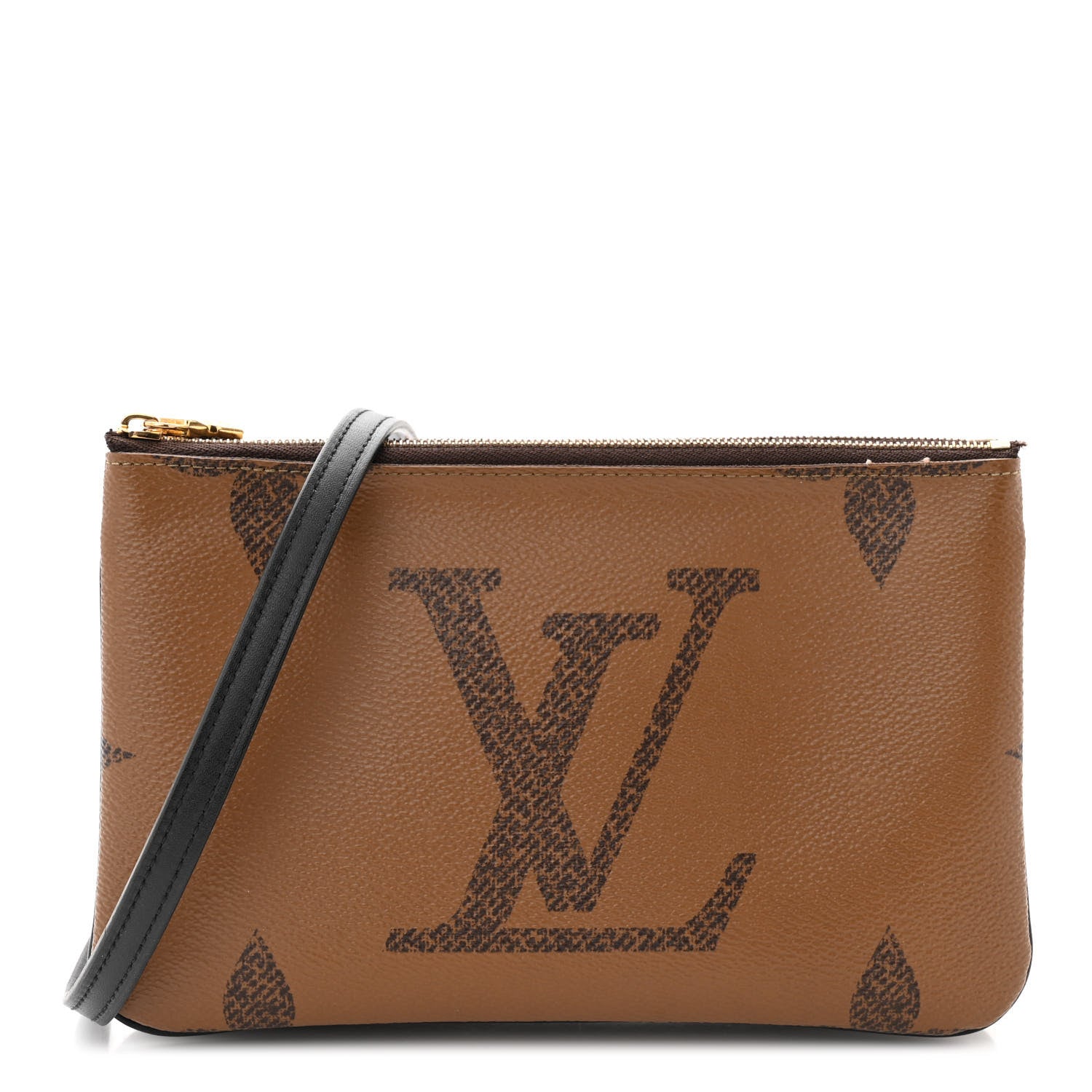 Louis Vuitton Reverse Monogram Giant Double Zip Pochette 1 of 13