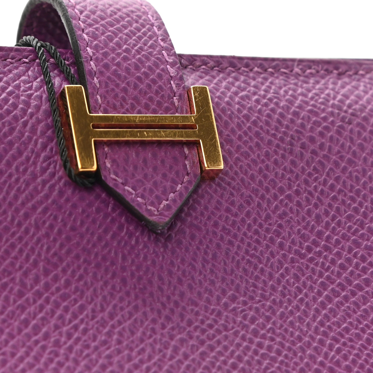 Hermes Epsom Bearn Card Holder Wallet Anemone 8 of 9