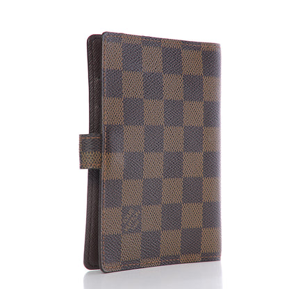 Louis Vuitton Damier Ebene Small Ring Agenda Cover 2 of 5