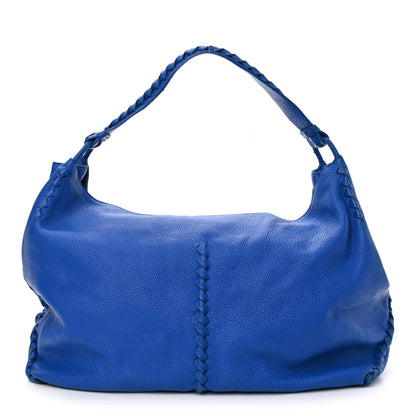 Bottega Veneta Cervo Deerskin Hobo Signal Blue 1 of 11