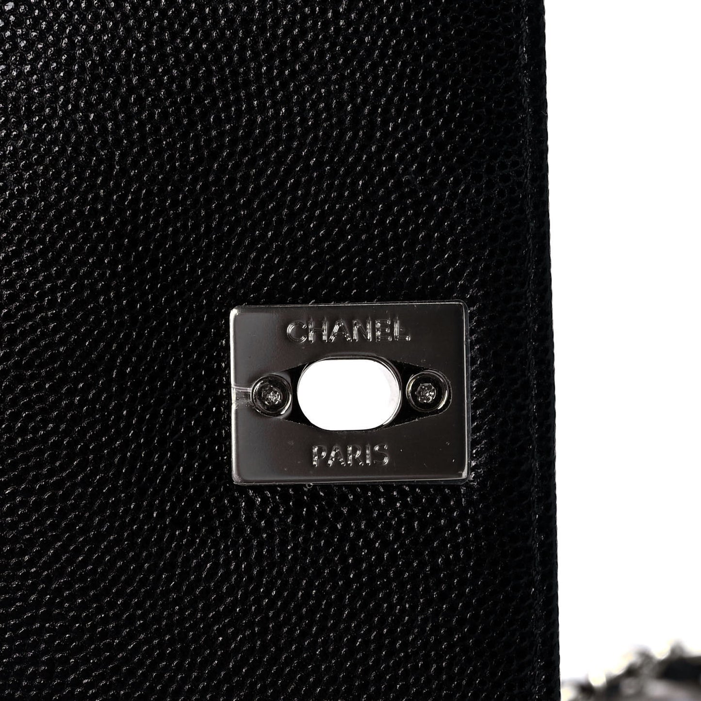 Caviar Quilted Extra Mini Coco Handle Flap Black