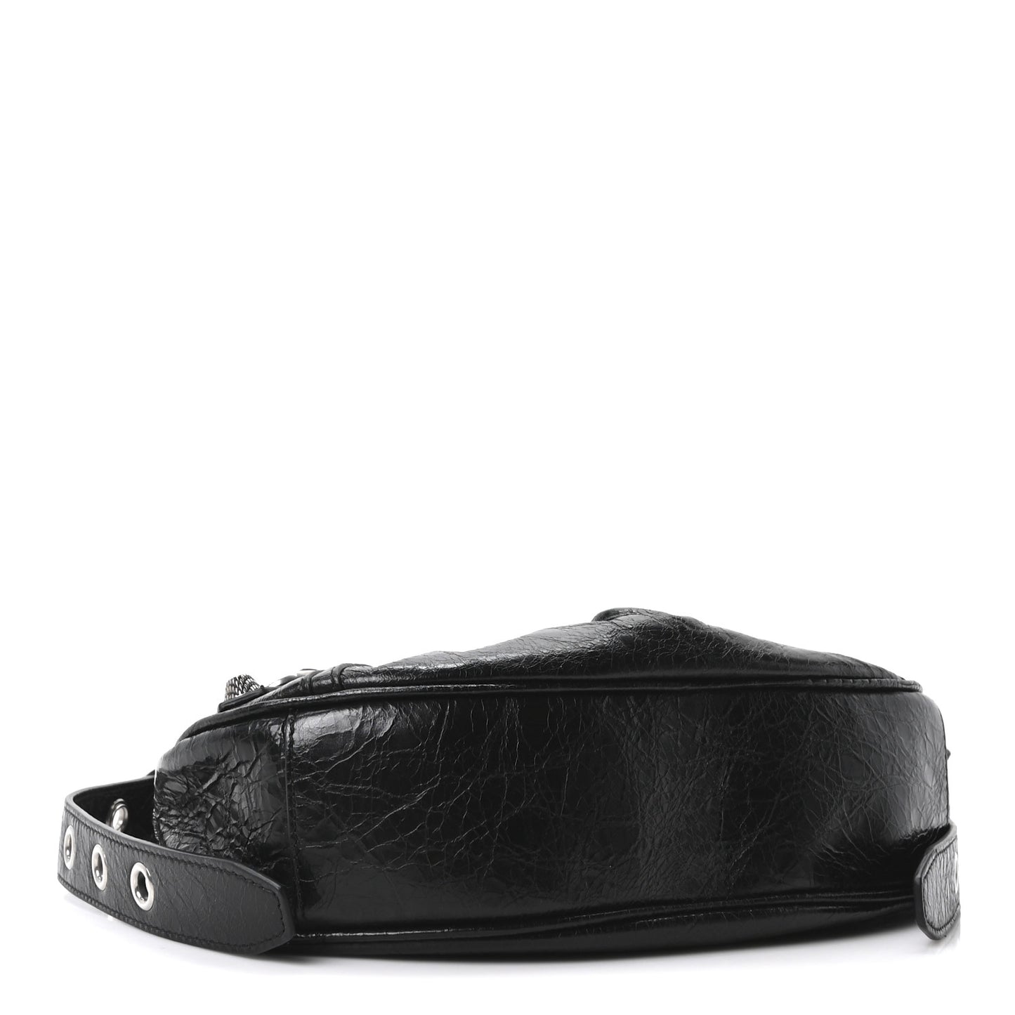 Agneau Arena Le Cagole Shoulder Bag XS Black Black