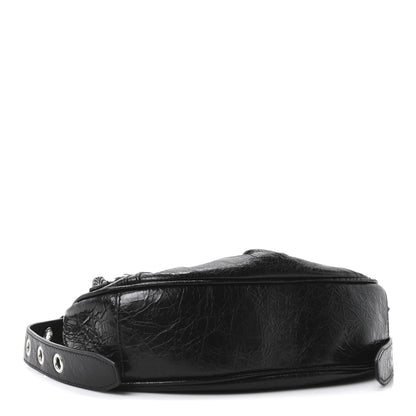 Balenciaga Agneau Arena Le Cagole Shoulder Bag XS Black Black 3 of 11