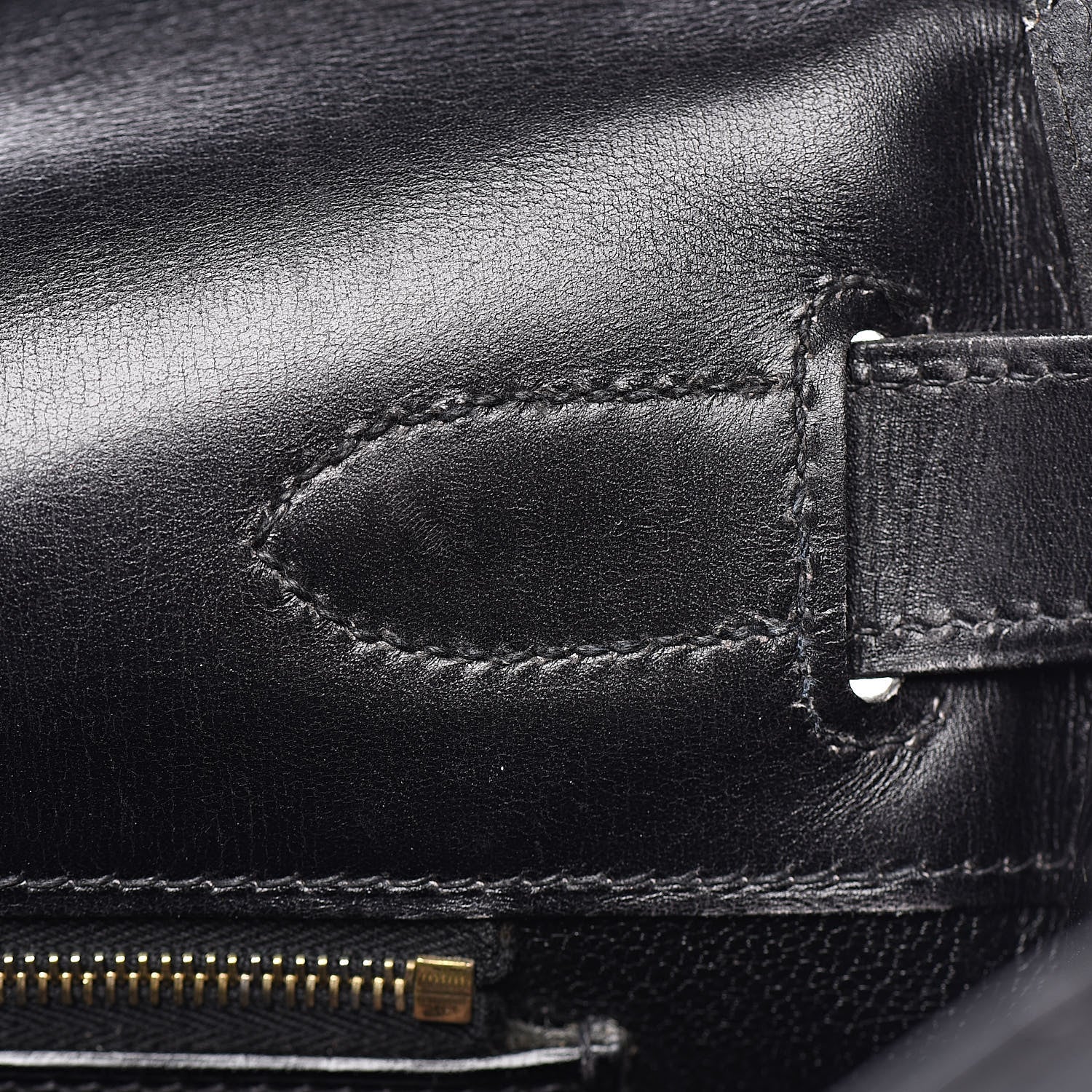 Hermes Box Kelly Retourne 40 Black 11 of 36