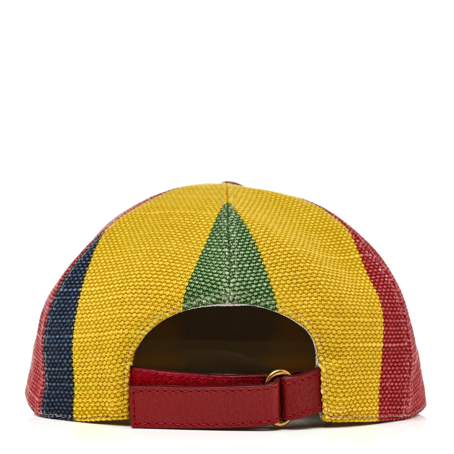 Gucci Canvas Marley Stripe Script Logo Patch Gucci 100 Baseball Hat L Multicolor 3 of 6