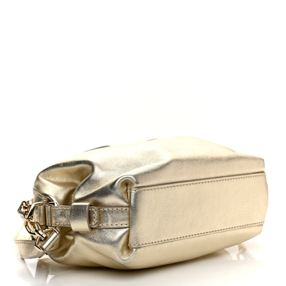 Givenchy Metallic Calfskin Micro Nightingale Gold 3 of 10