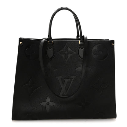 Louis Vuitton Empreinte Monogram Giant Onthego GM Black 1 of 9