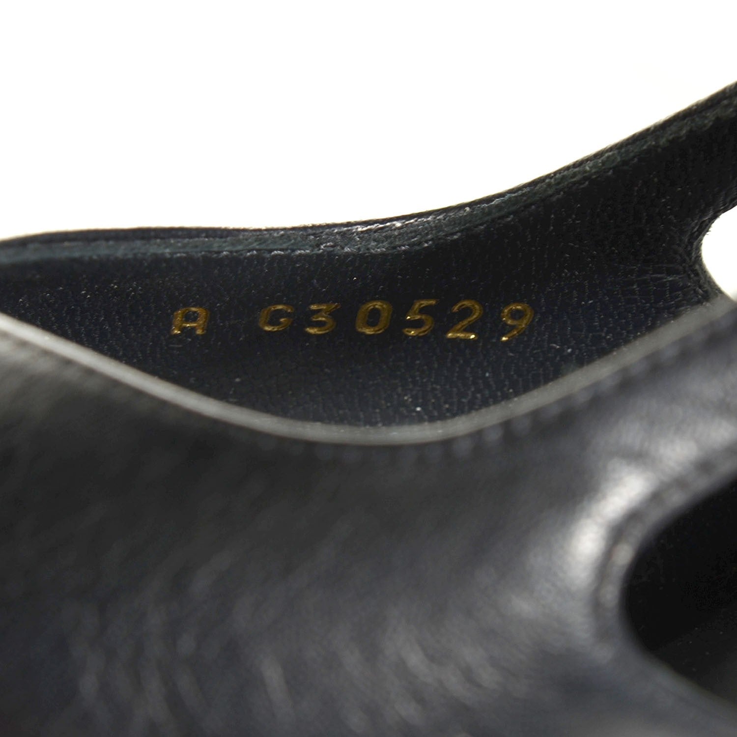 Chanel Lambskin Pearl Slingback Pumps 37 Black 8 of 8