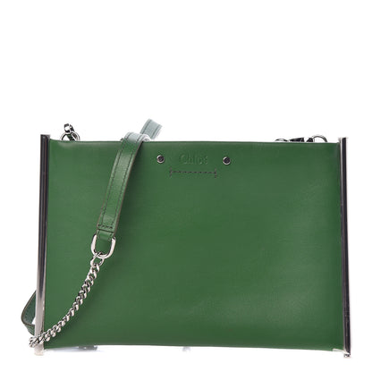 Chloe Calfskin Mini Roy Chain Pouch Green 1 of 13