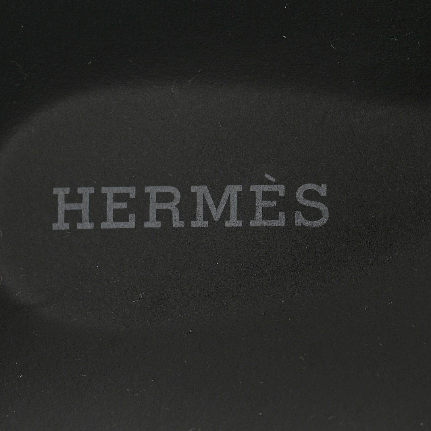 Hermes Nappa Mens Infra Sandals 43.5 Black 7 of 10