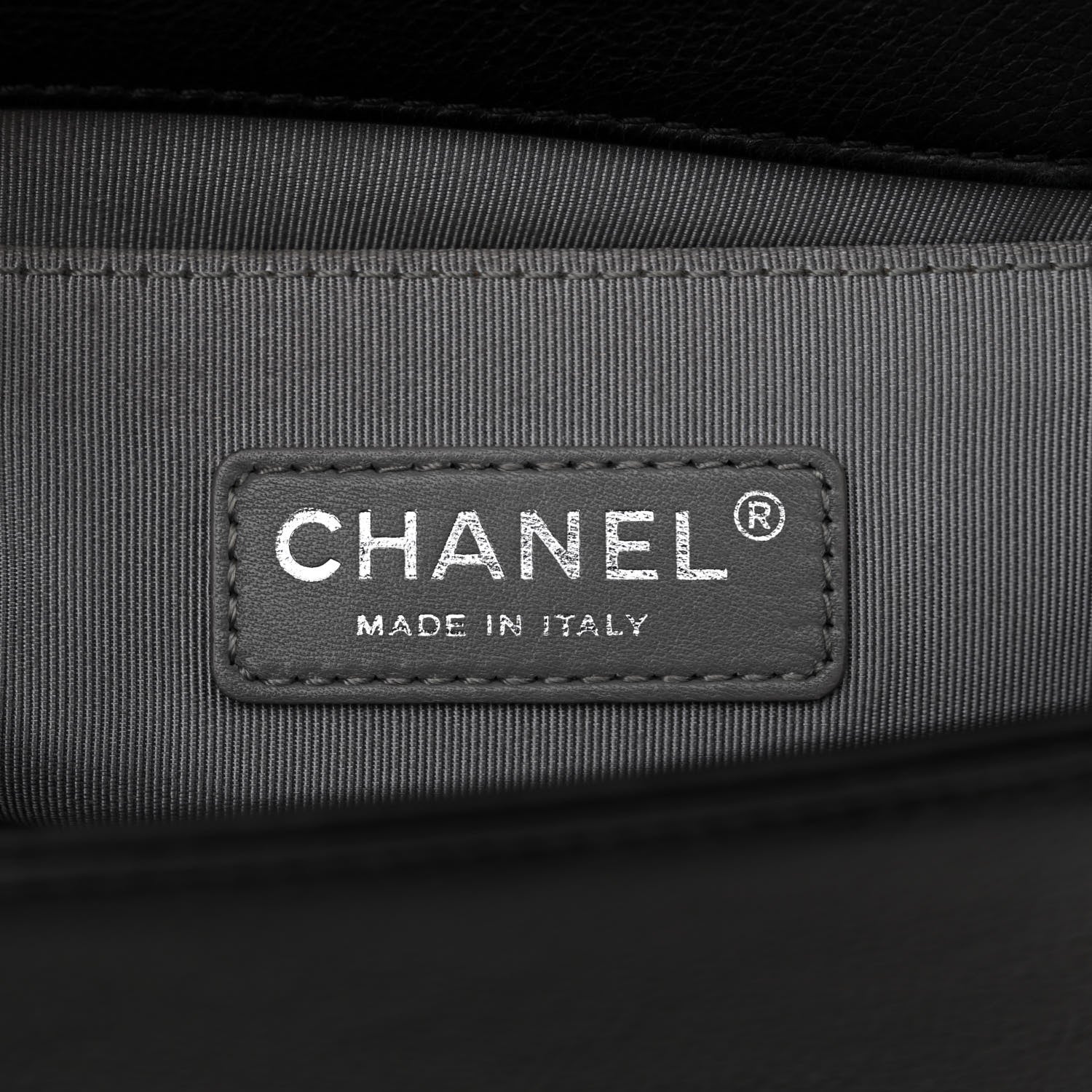 Chanel Calfskin Double Stitch Small Boy Flap Black 6 of 10