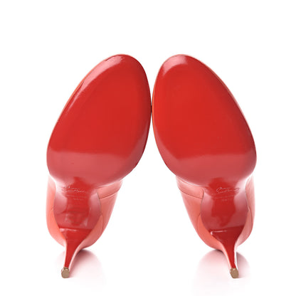 Christian Louboutin Calfskin Fifi 100 Pumps 36.5 Orange 5 of 8