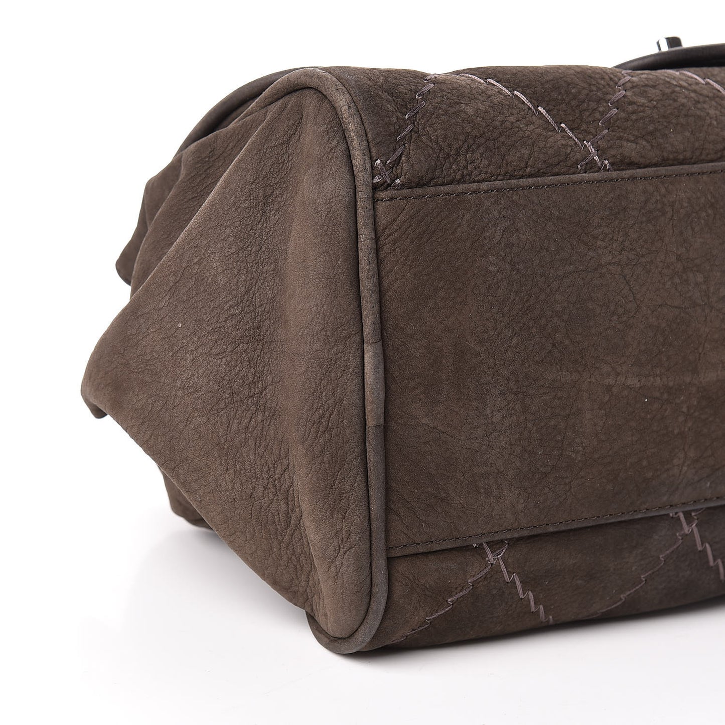 Suede Ultimate Stitch Flap Grey