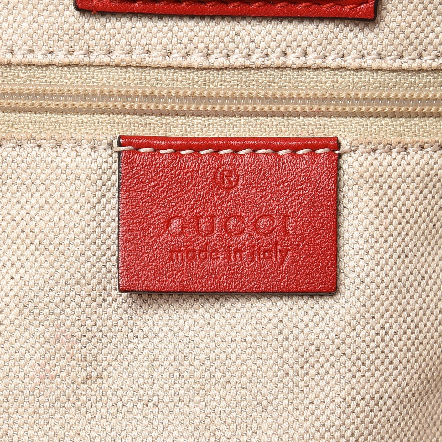 Gucci Monogram Medium Sukey Tote Red 7 of 15