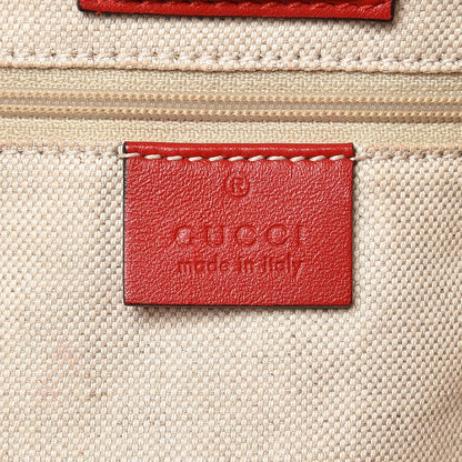 Gucci Monogram Medium Sukey Tote Red 7 of 15