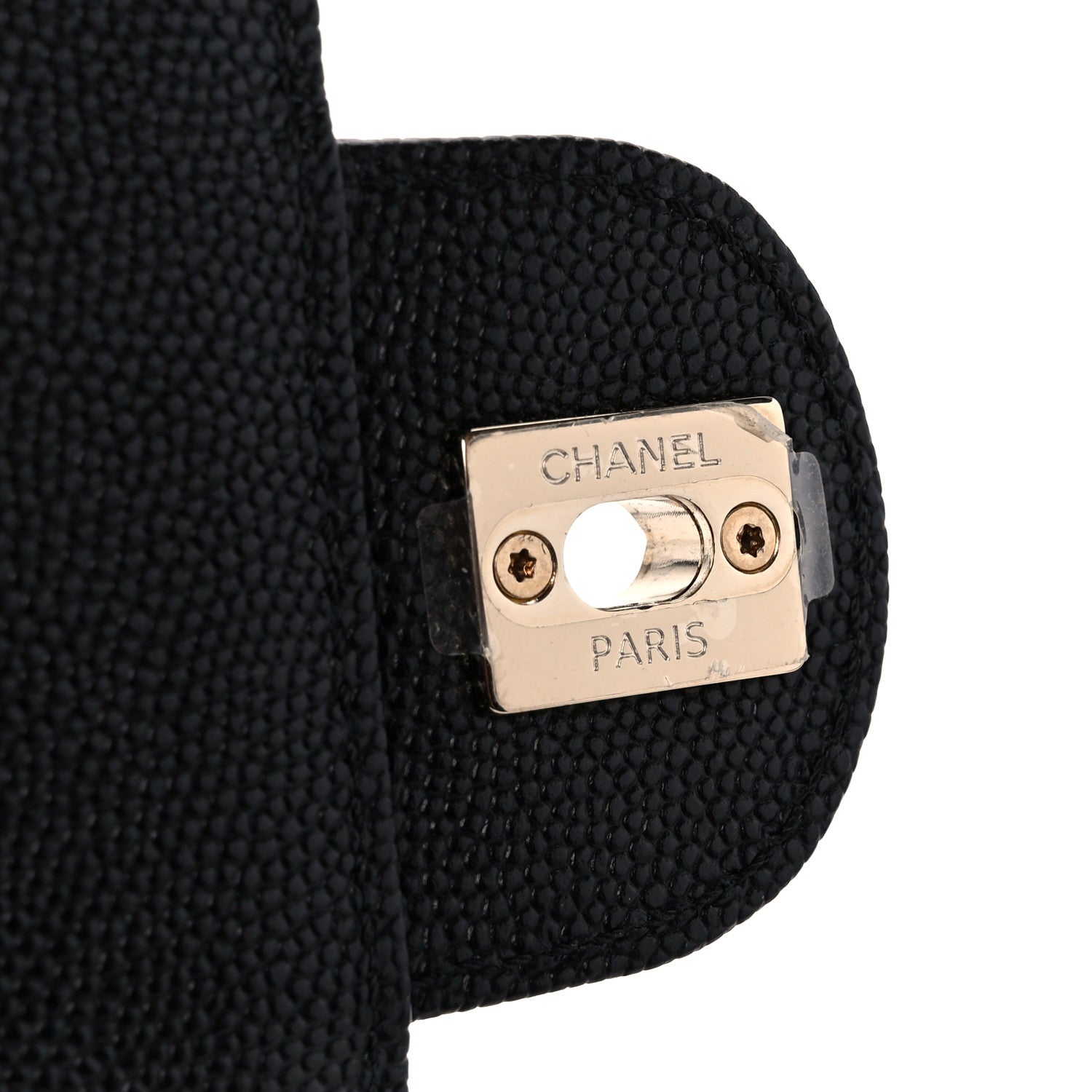 Chanel Caviar Quilted CC Day Camera Case Black 10 of 13