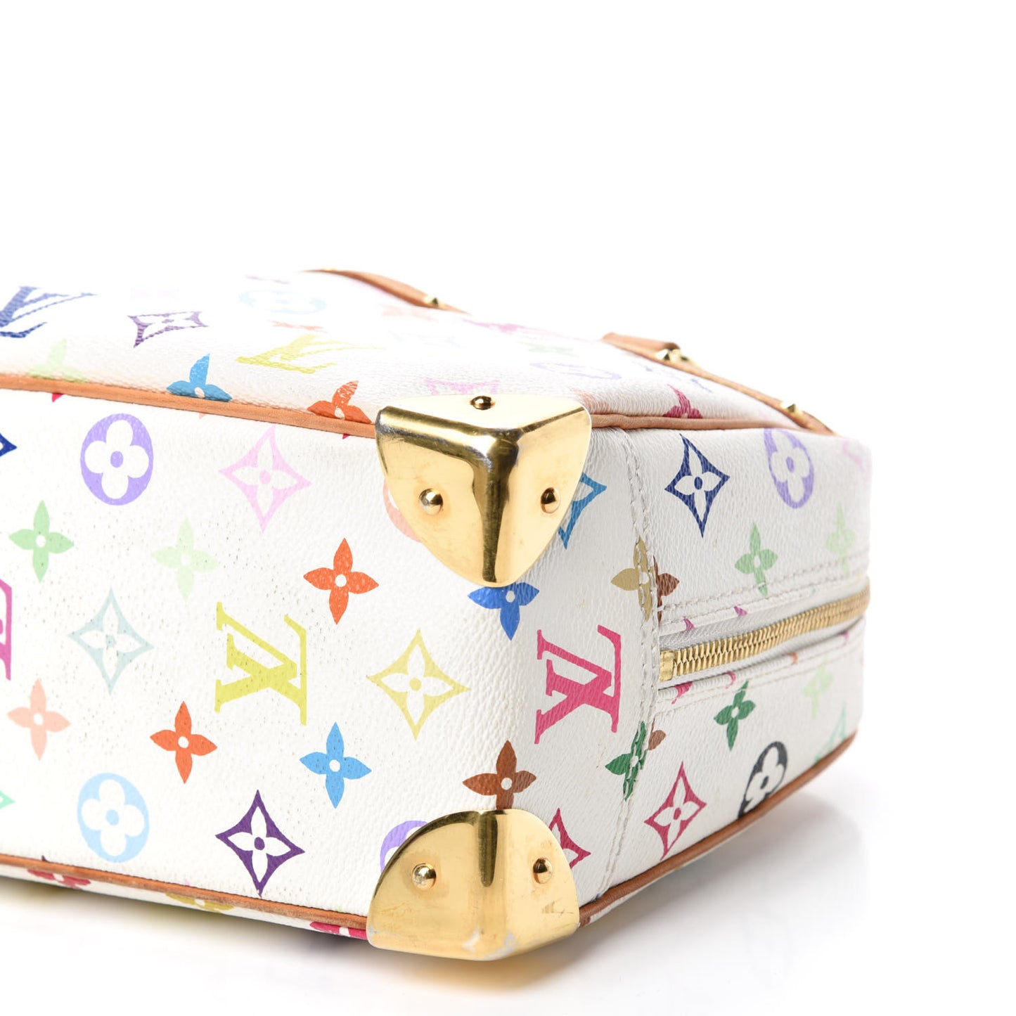 Monogram Multicolor Trouville White