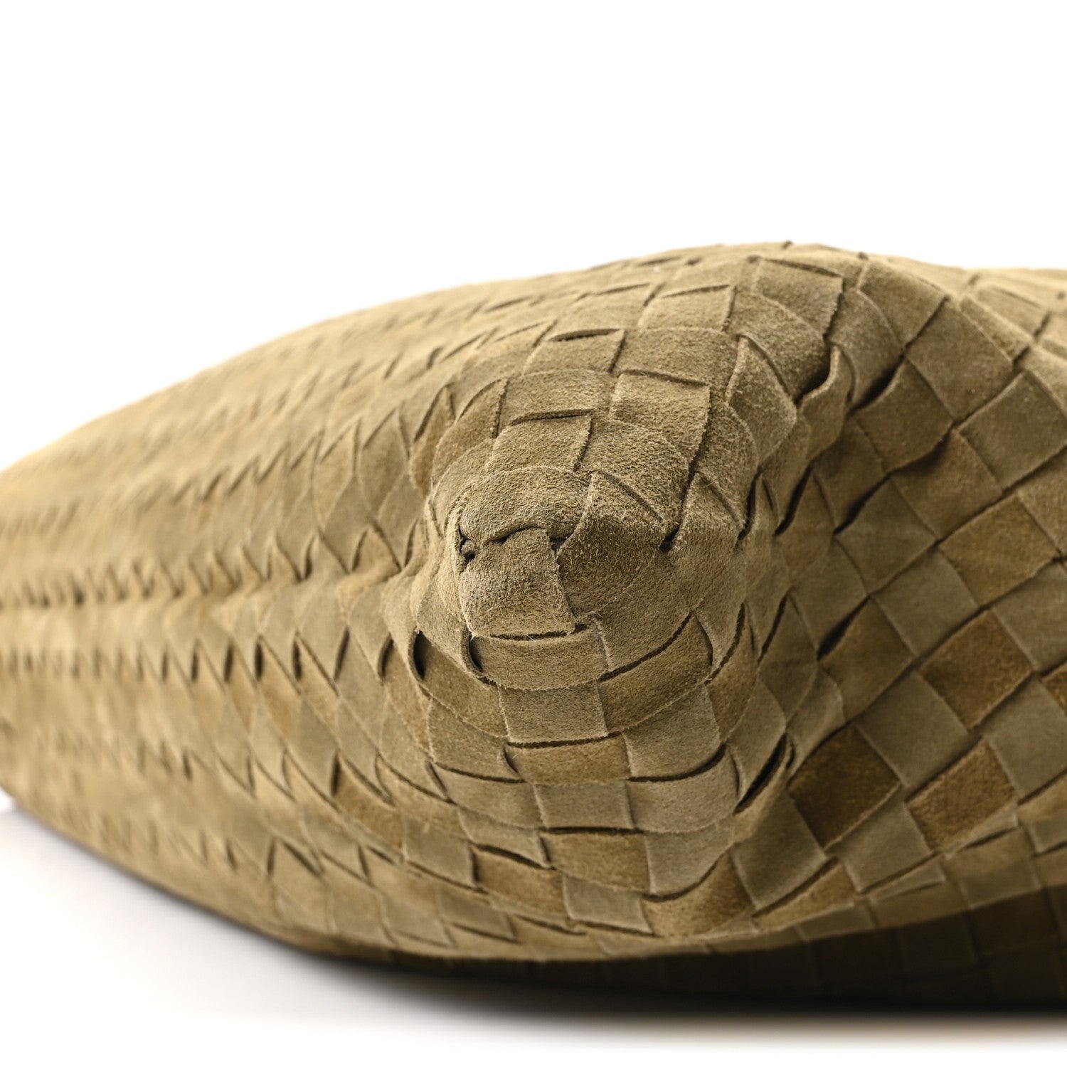 Bottega Veneta Suede Intrecciato Large Hop Mud 9 of 9