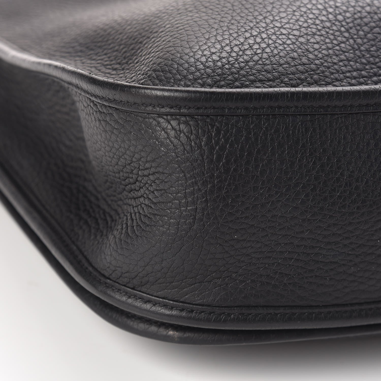 Hermes Taurillon Clemence Evelyne III GM Black 12 of 19