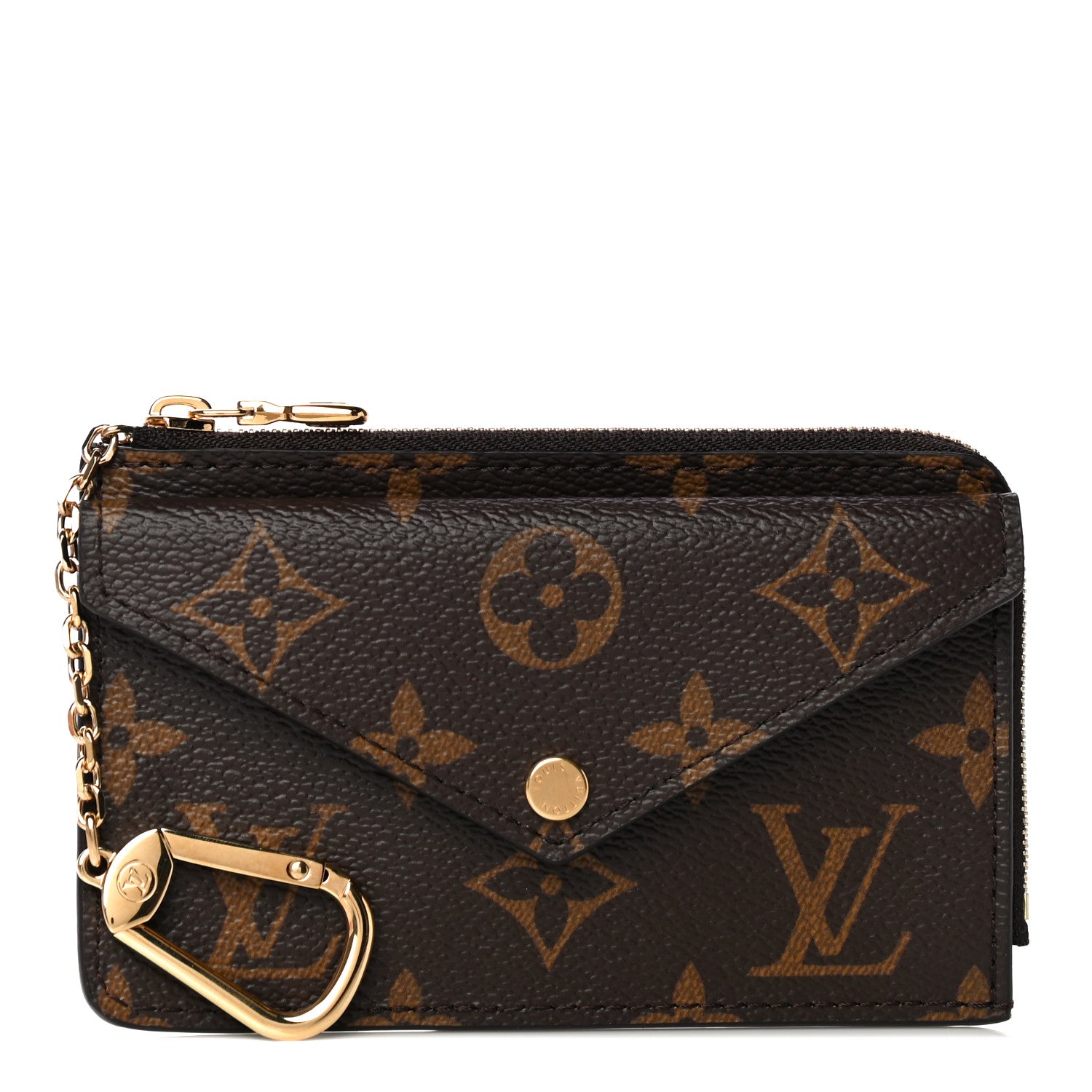 Louis Vuitton Monogram Recto Verso Card Holder Black 1 of 10
