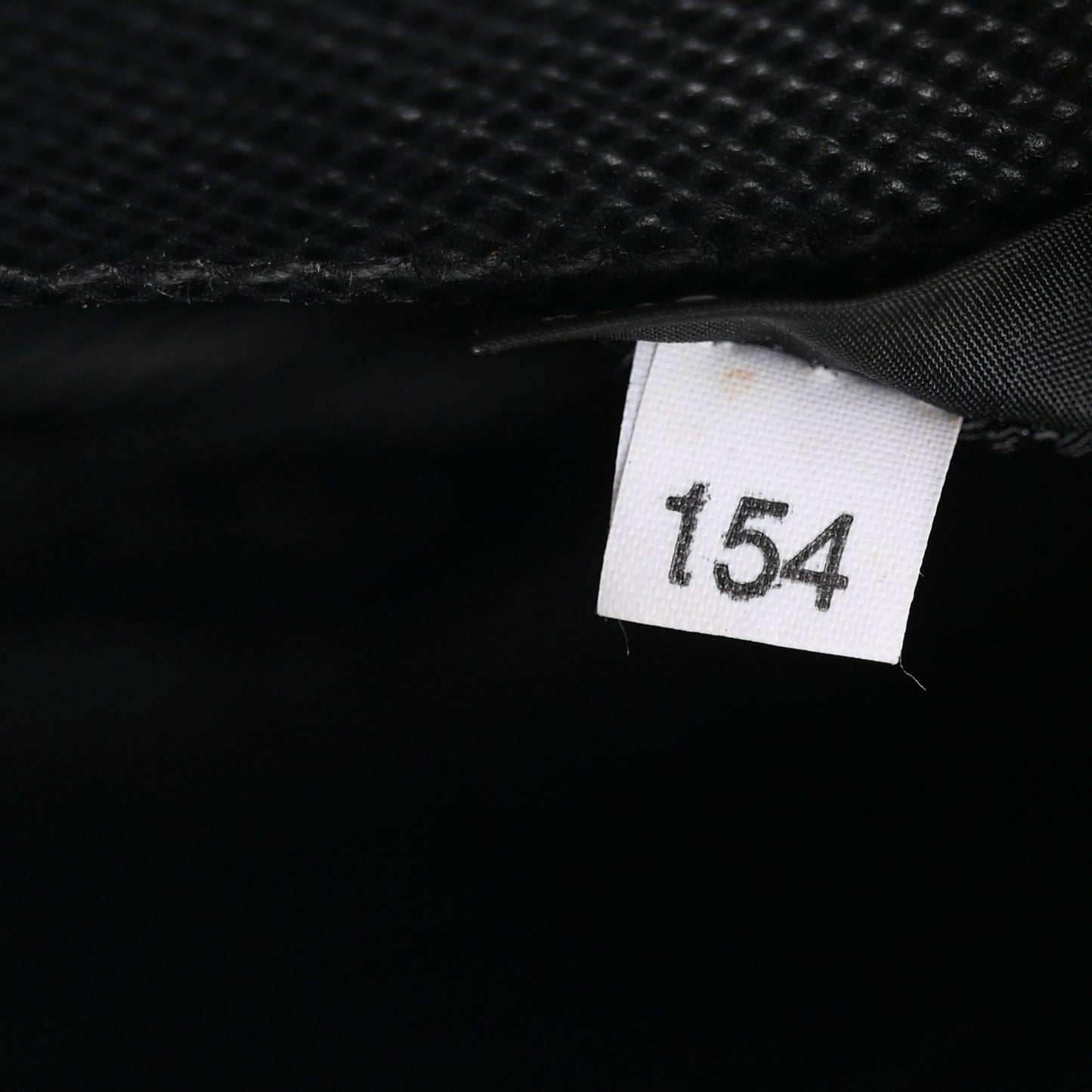 Saffiano Triangle Belt Bag Black