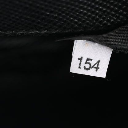Prada Saffiano Triangle Belt Bag Black 8 of 11