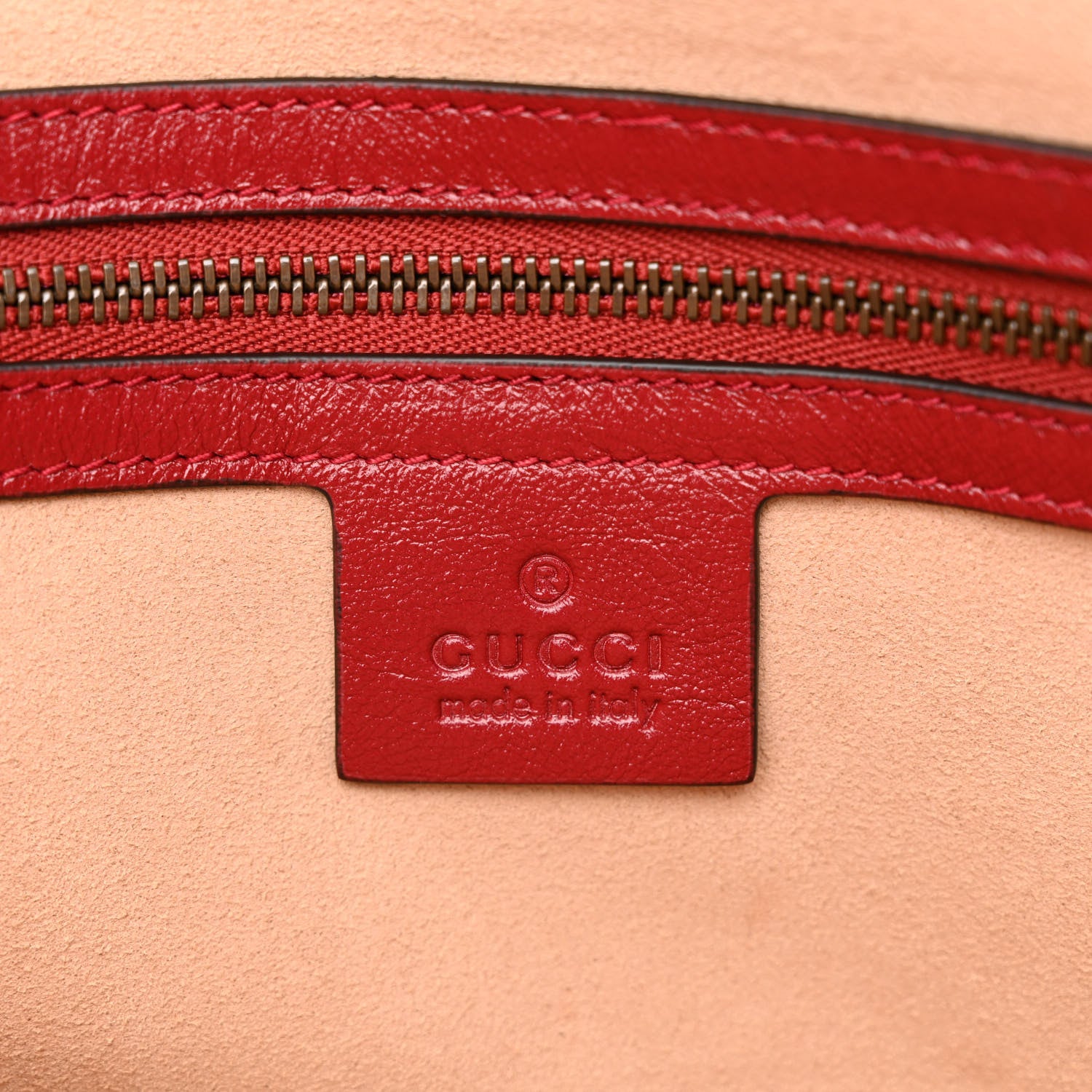 Gucci Azalea Calfskin Matelasse Medium GG Marmont Slim Tote Romantic Cerise 6 of 10