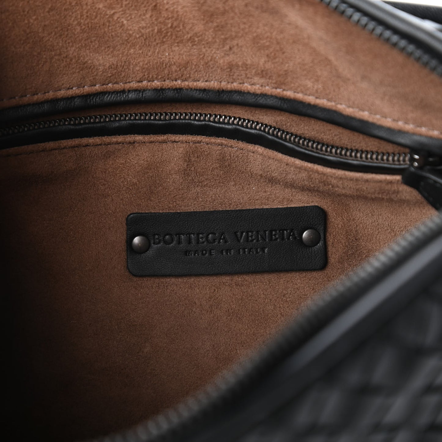 Nappa Intrecciato Nodini Bag Black