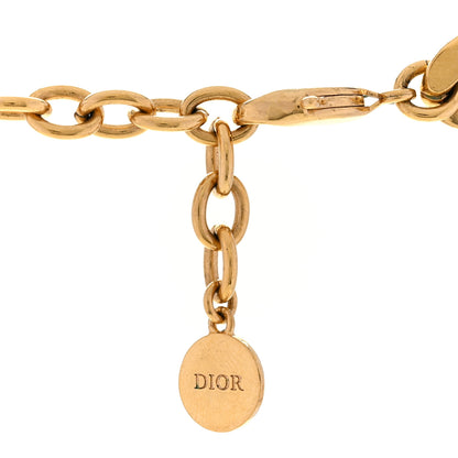 Christian Dior Danseuse Etoile Chain Choker Necklace Gold 5 of 6