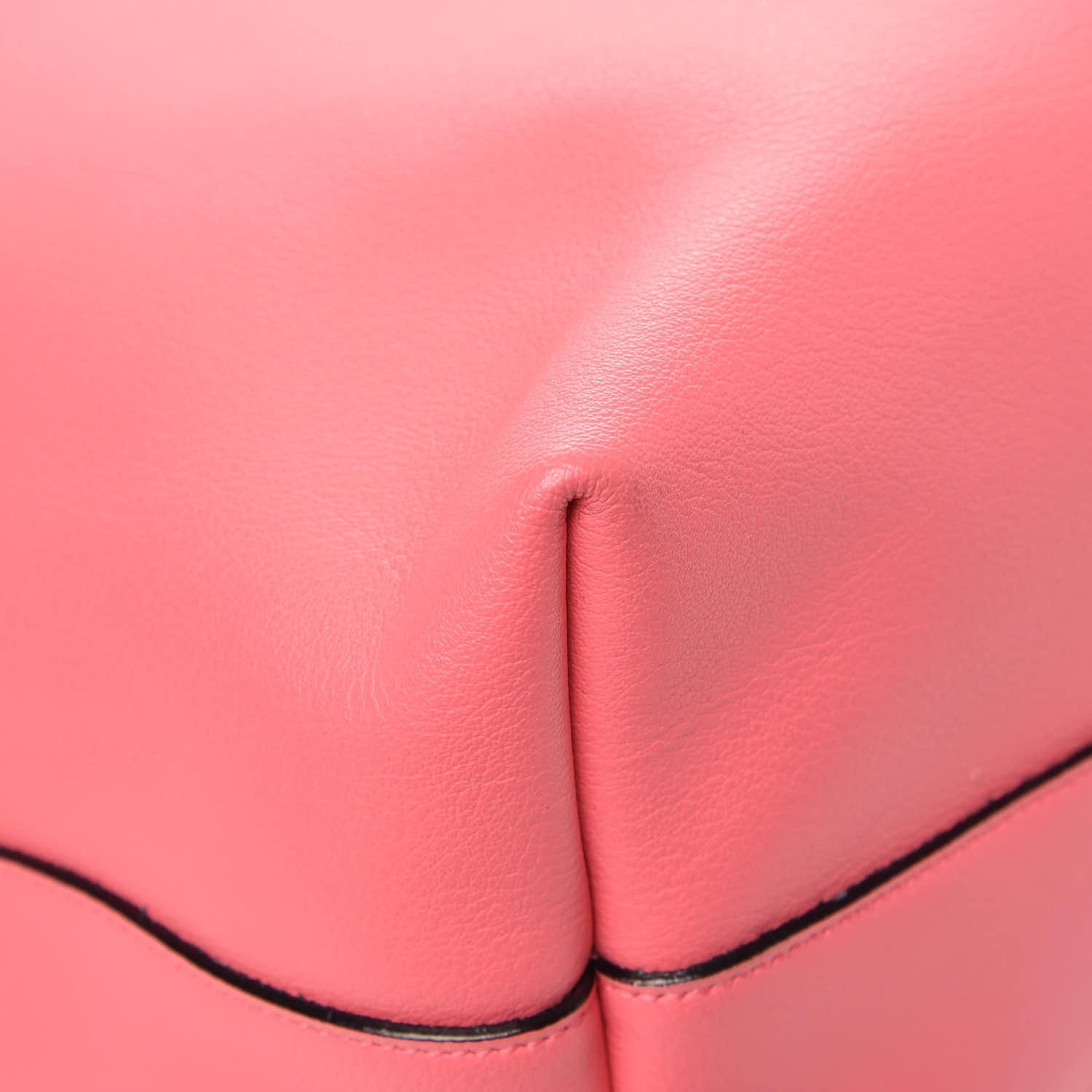 Saint Laurent Calfskin Large Shopping Tote Pale Rose 14 of 15