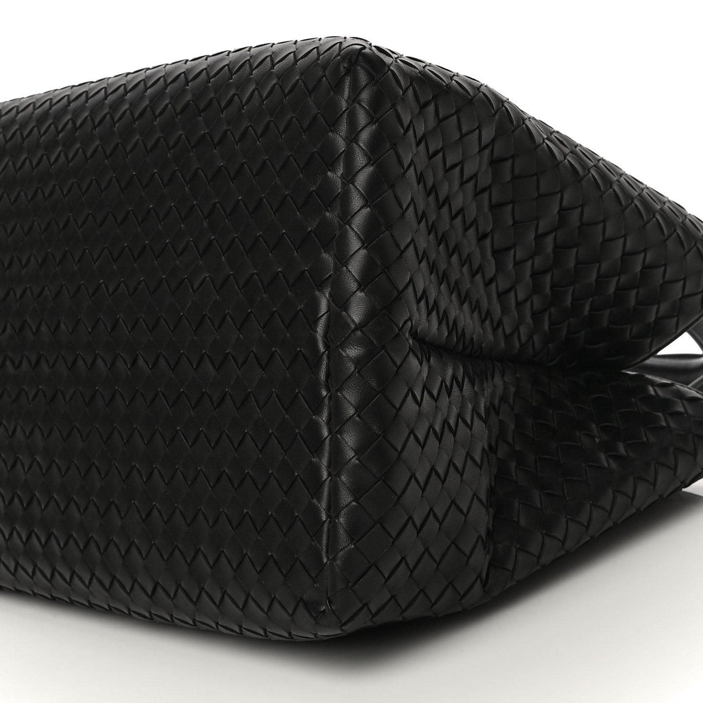 Nappa Intrecciato Milano Tote Black