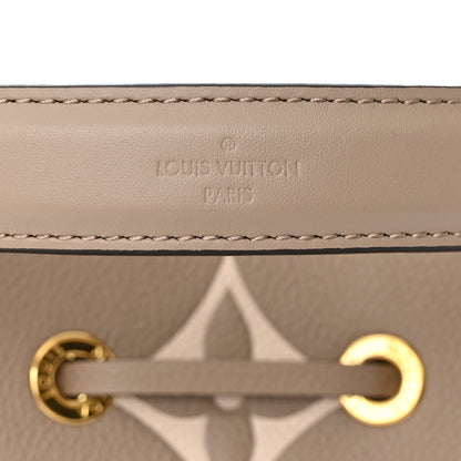 Louis Vuitton Empreinte Monogram Giant Neonoe MM Tourterelle Creme 8 of 13