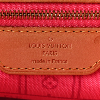 Louis Vuitton Monogram Roses Neverfull MM 6 of 9