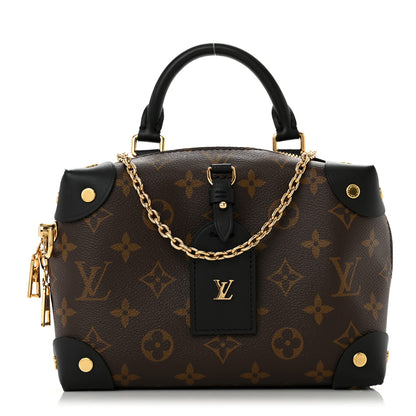 Louis Vuitton Monogram Petite Malle Souple Black 1 of 12