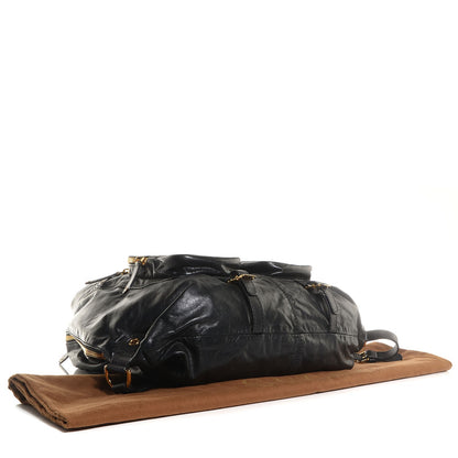 Gucci Leather Large Darwin Convertible Backpack Black 4 of 9