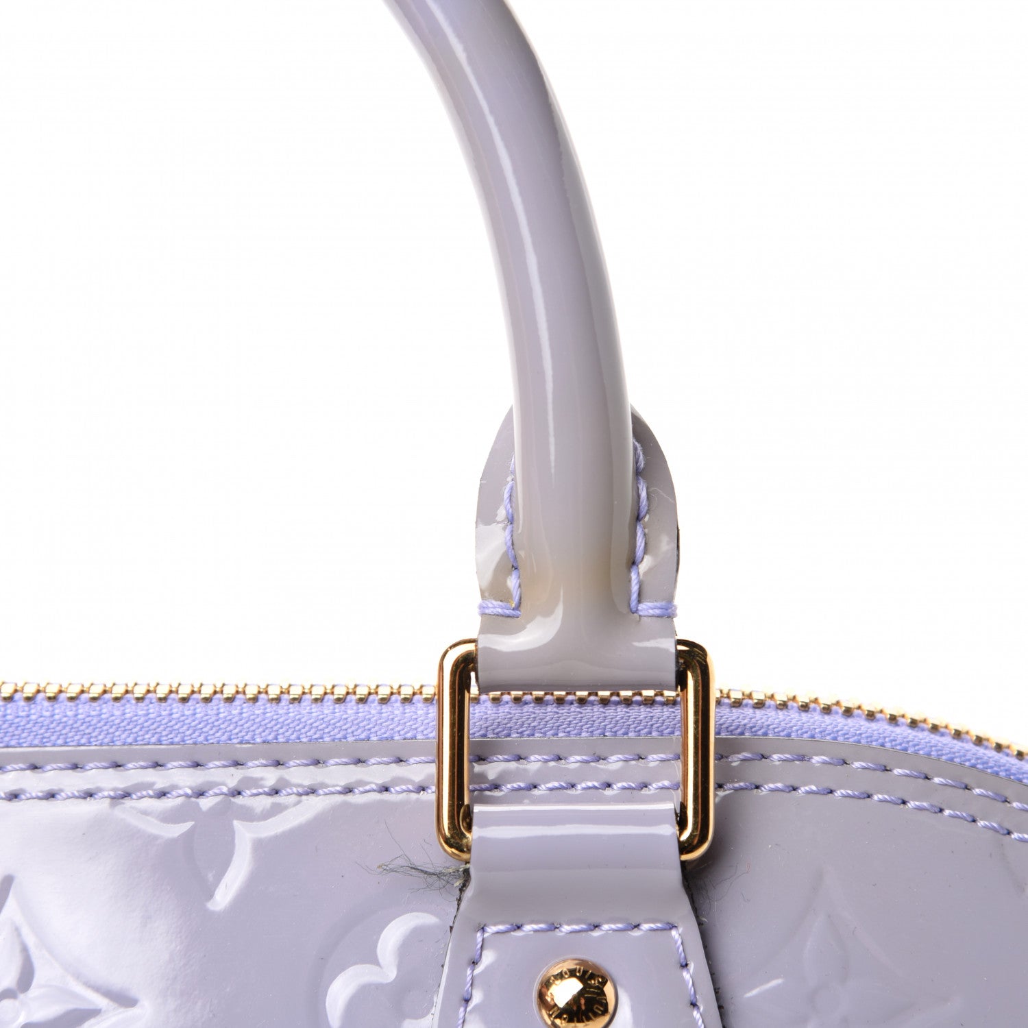 Louis Vuitton Vernis Alma PM Lilac 9 of 12